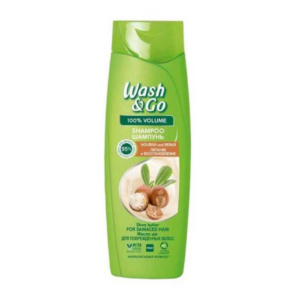 Шампунь Wash&Go для поврежденных волос с маслом ши 180 мл