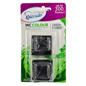 Kolorado таблетка сливного бочка green forest 2×45г