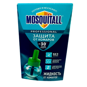 MOSQUITALL Жидкость 30 ночей "Профессиональная защита"от комаров 30мл