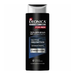 DEONICA FOR MEN Гель для душа Active Protestion 250мл