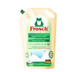 Frosch, 2 л, Жидкое средство для стирки, Марсельское мыло