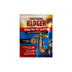 Kloger Proff чист средство для устранения засоров гран 70г (8131)
