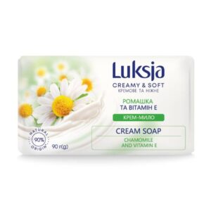 Luksia Мыло тв Ромашка+витамин Е 90гр