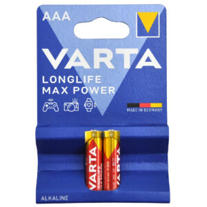 Батарейка Varta Longlife Max Power AAA/LR03 1,5V 2 шт